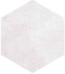 Hexagono Rift Blanco 26,6x23 - hladký dlažba i obklad mat,  barva